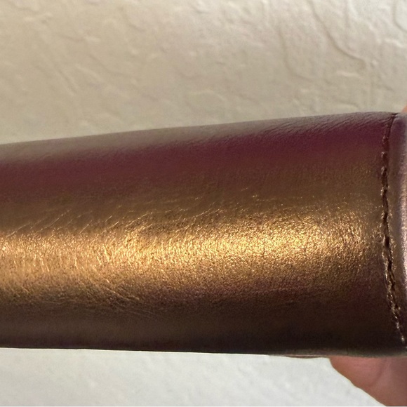 Calvin Klein Metallic Bronze Clutch - Picture 8 of 16